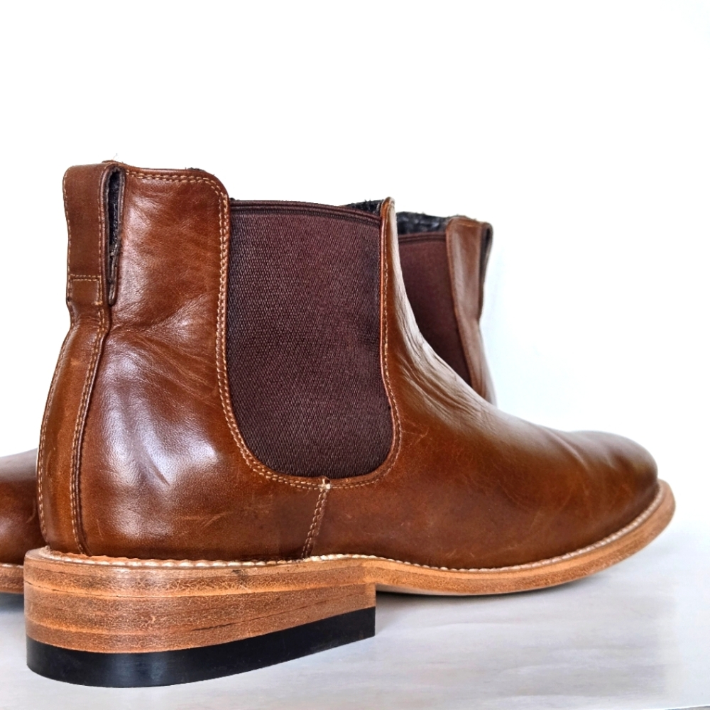 Nisolo Men’s Marco Chelsea Boot Brownsize 8.5 - Picture 3 of 8